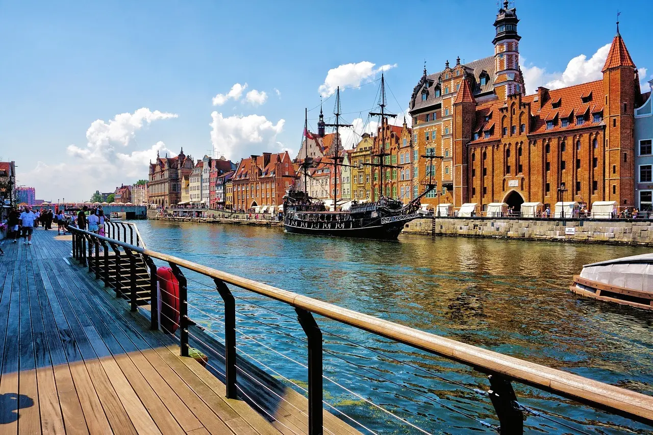 Hvordan er vejret i Gdańsk i august måned?