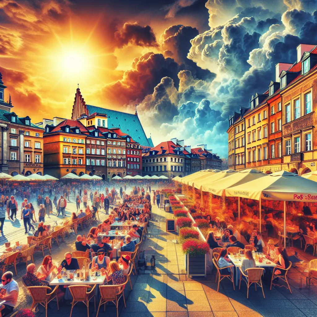 Hvordan er vejret i Warszawa i juni?