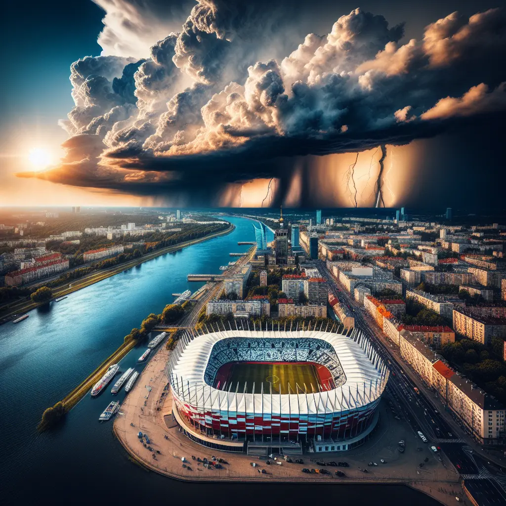 Hvordan er vejret i Warszawa i uge 31?